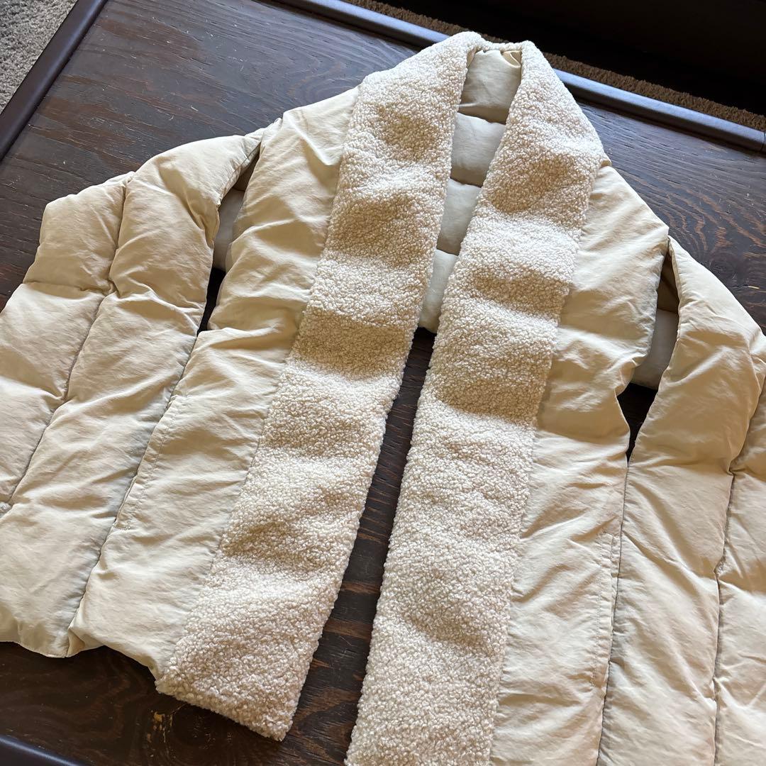 あいぼん‎‎　willfully アイボリー　ダウンベストショール