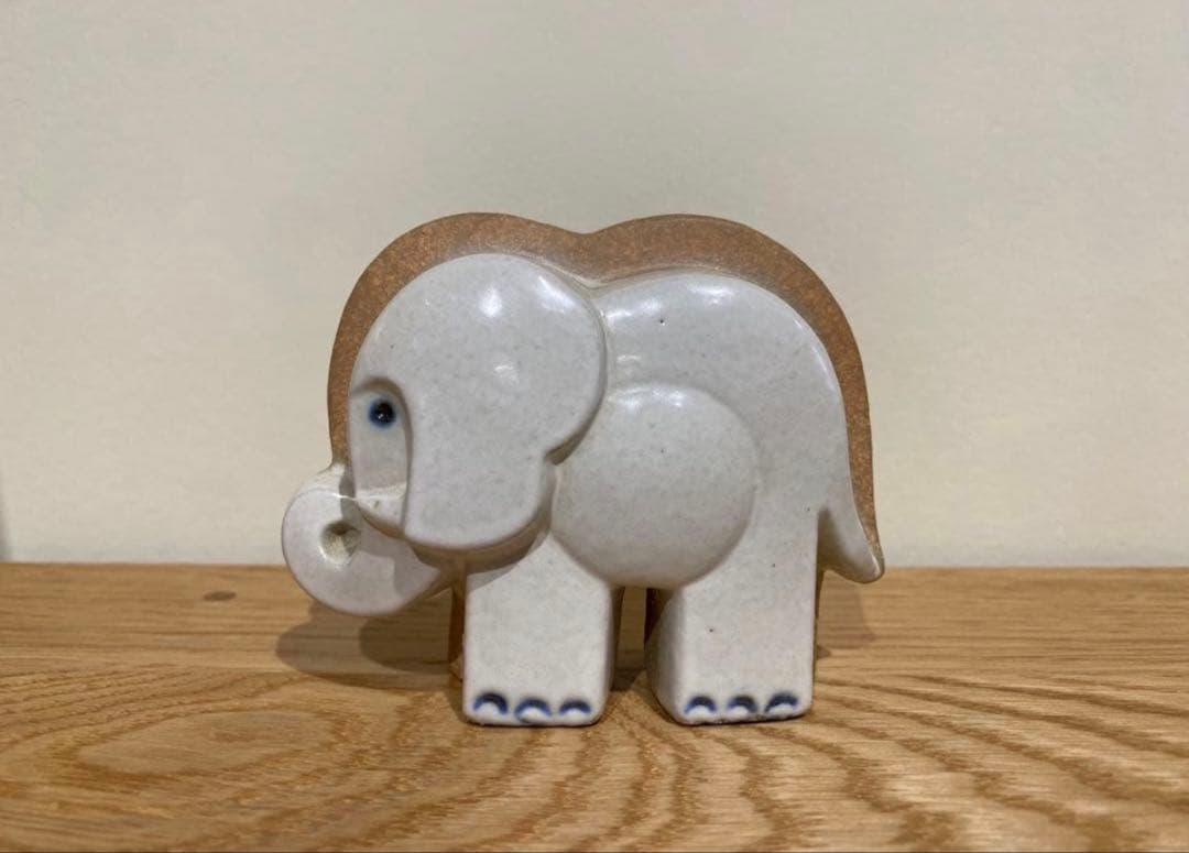 【ビンテージ品】LISA LARSON NOAHS ARK ノアの箱舟　ゾウ