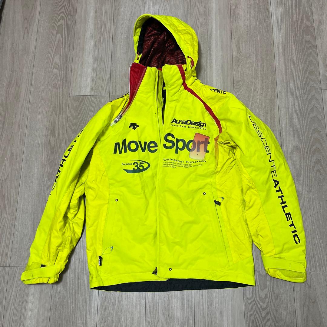 DESCENTE Move Sport スキーウェア L イエロー