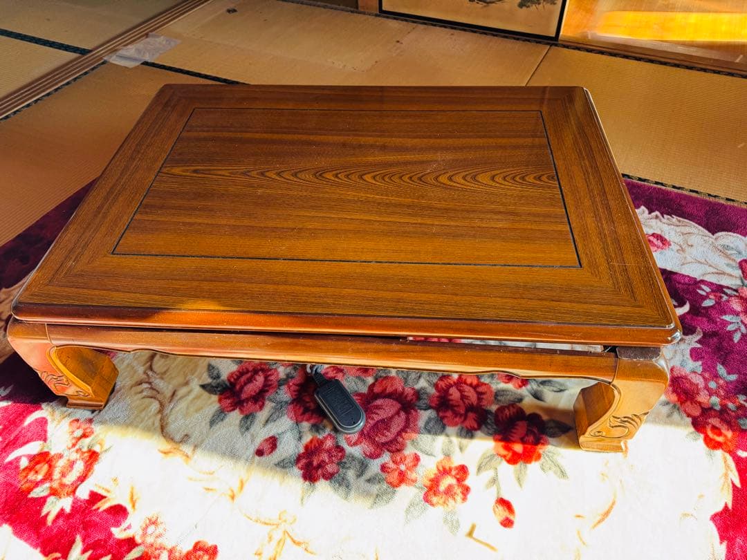 コタツ テーブル インテリア 座卓 暖房 ちゃぶ台 120cm 食卓 レトロ