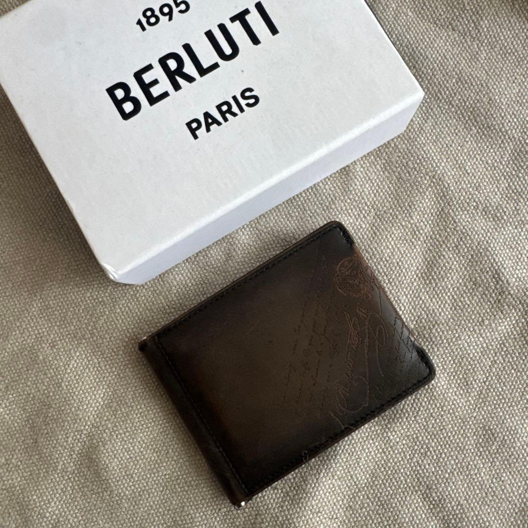 【はっちさま専用】BERLUTI カリグラフィー　マネークリップ