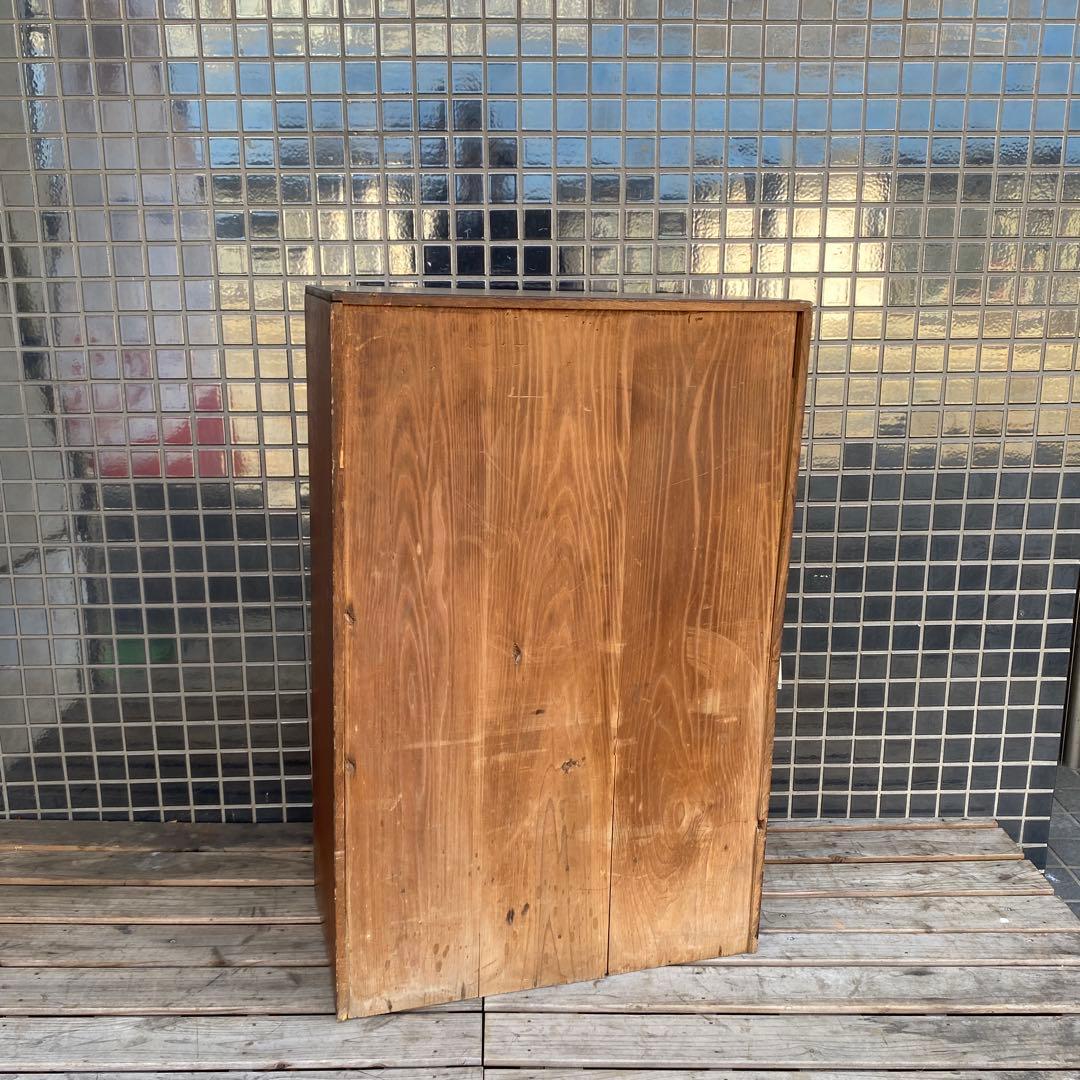 大正 昭和初期 時代物 本棚 食器棚 古家具 骨董品 店舗什器 インテリア