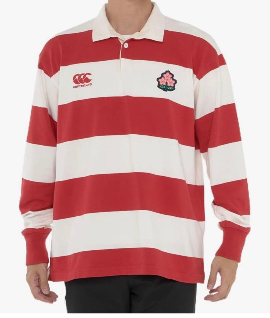 カンタベリー　ラグビージャパンロングスリーブ