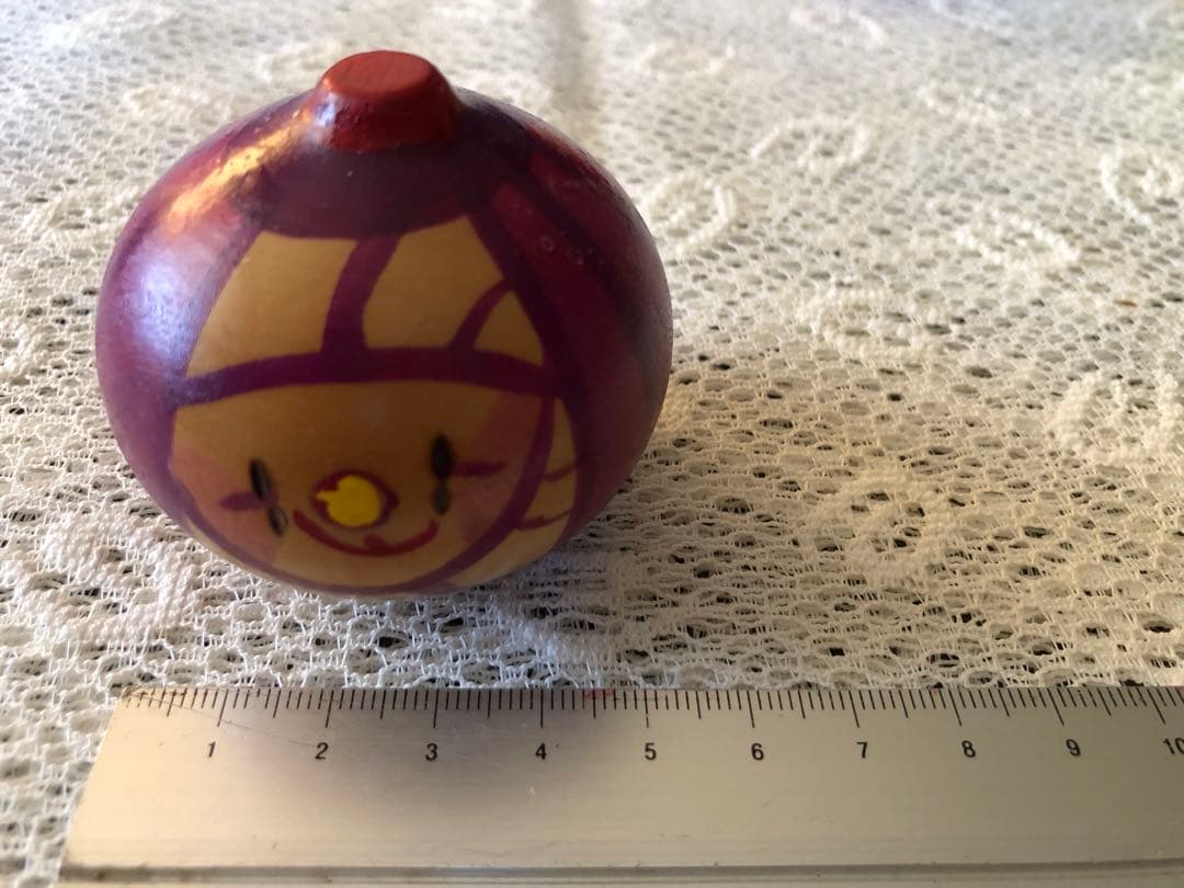 ふくしまひろえ 野菜こけし 果物こけし セット　木製野菜モチーフ人形セット