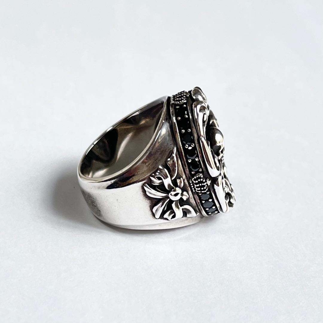 アクセサリー Justin Davis Jungle Skull Ring SV925