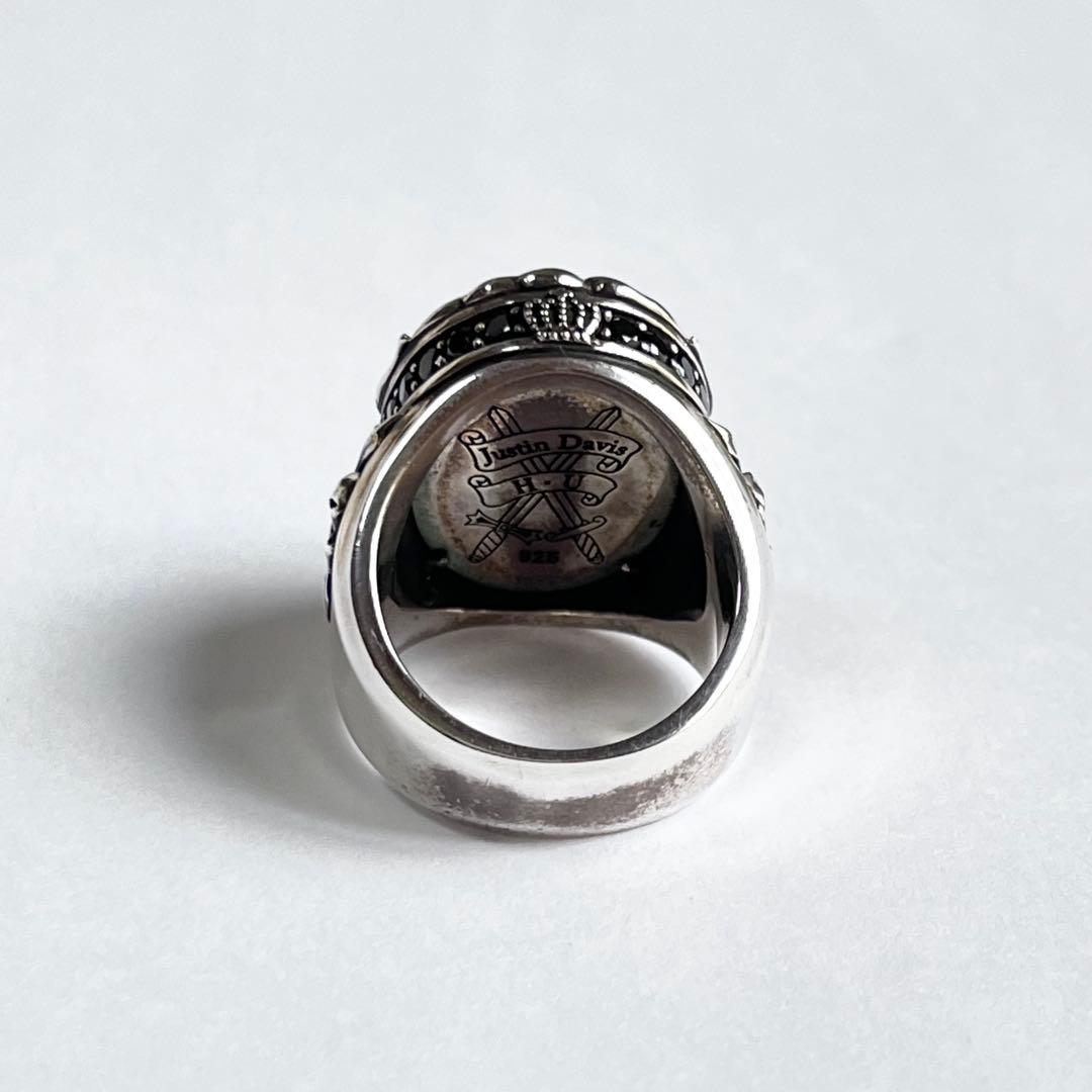 アクセサリー Justin Davis Jungle Skull Ring SV925