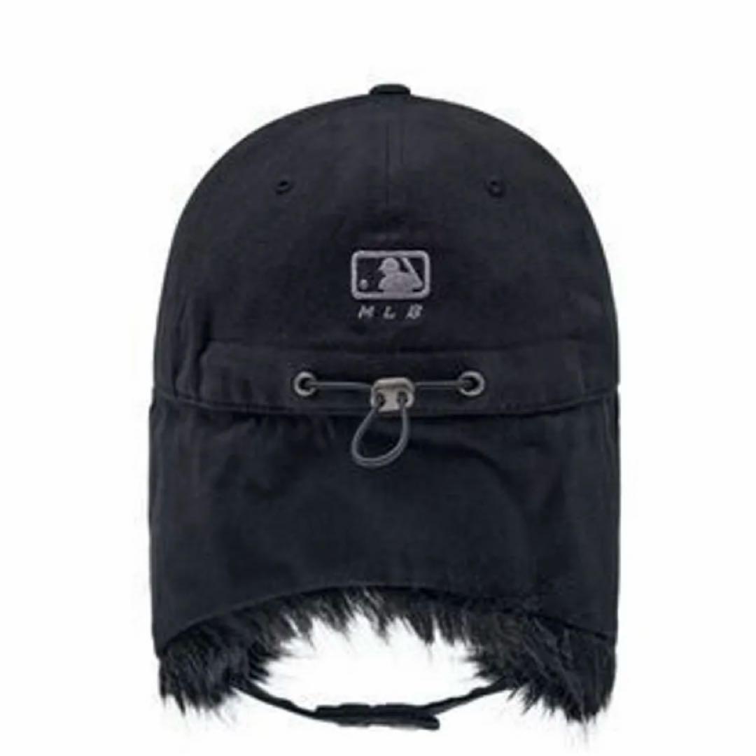 フライトキャップ　ファー　MLB korea 韓国　カリナ　完売　着用　帽子