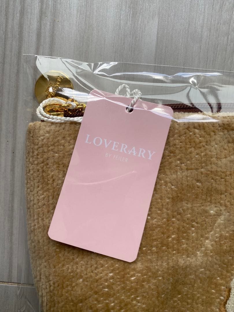 LOVERARY by FEILER フェイラー ドアップテディ クマ ポーチ