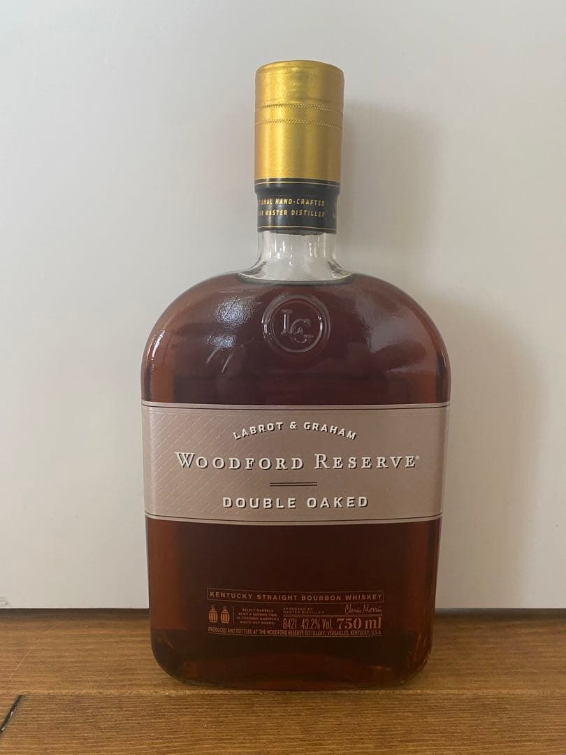 ウッドフォードリザーブ ダブルオーク 旧ラベル 750ml