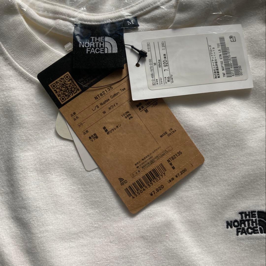 THE NORTH FACE ロンT 白黒Mセット