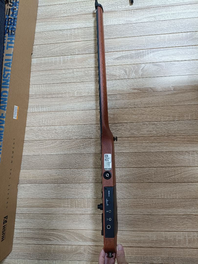 Donner HUSH-X エレキギター(ナチュラル)