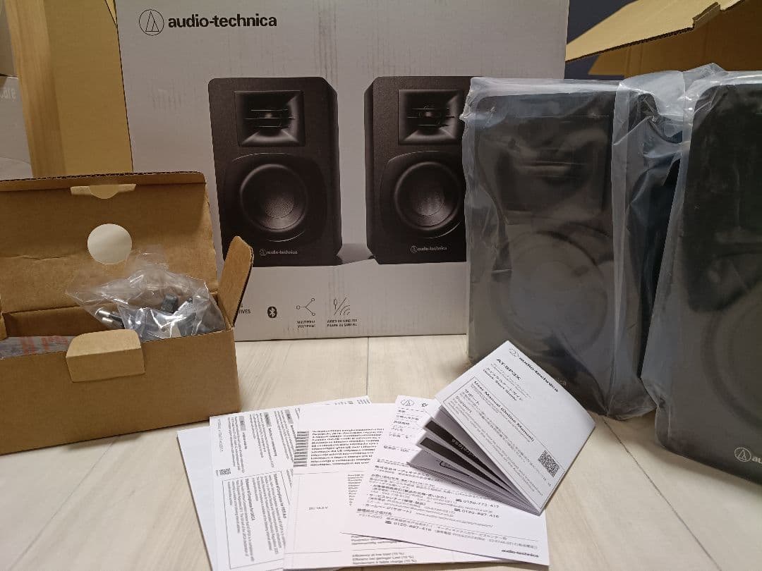 新品　オーディオテクニカ AT-SP3X ブックシェルフ スピーカー