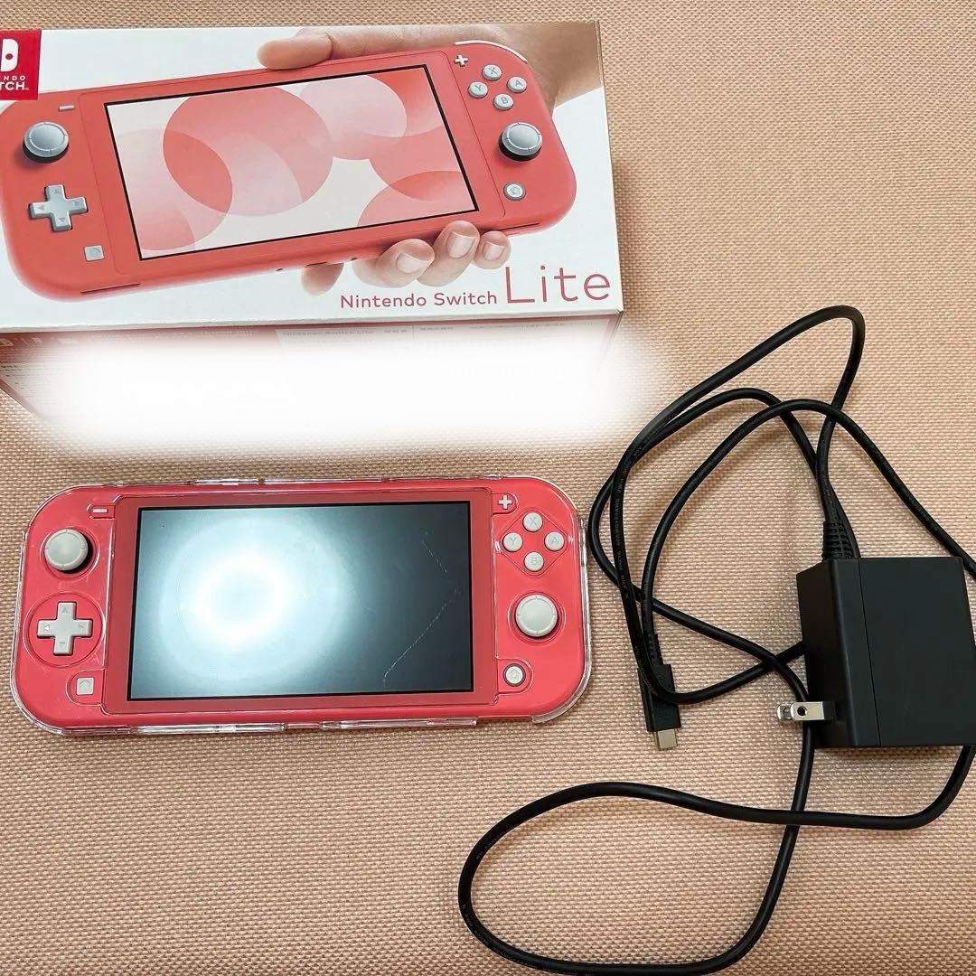 ニンテンドー Switch light コーラルピンク
