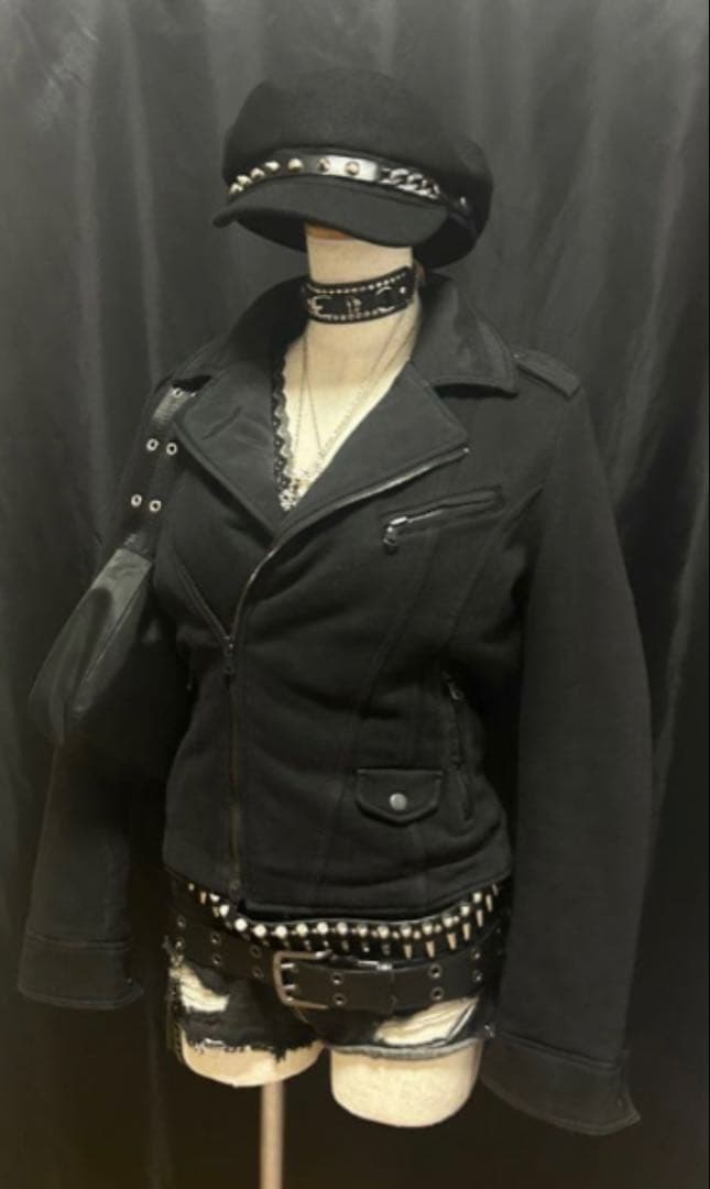 DIESEL ライダースジャケット y2k 裏起毛