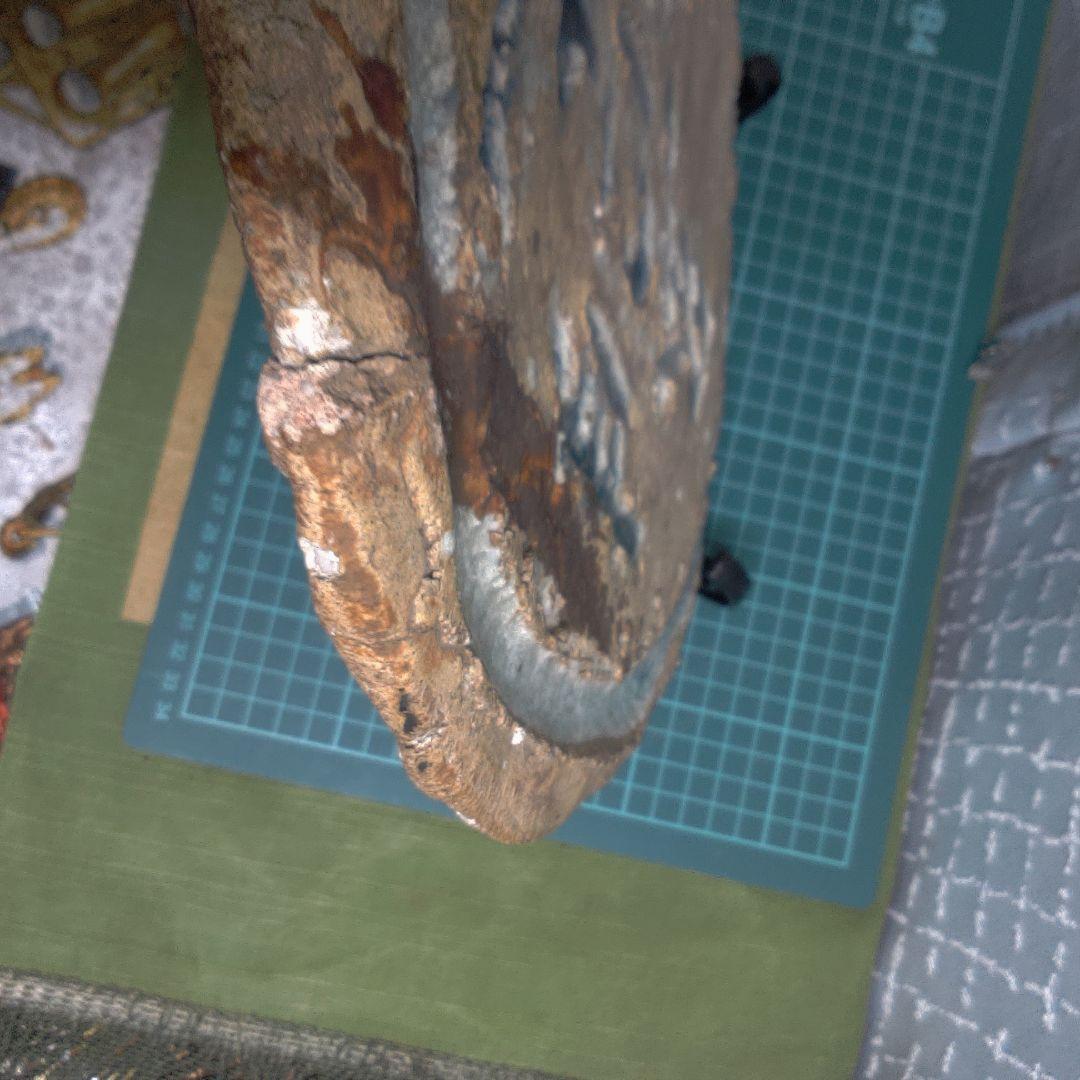 黄瀬戸 ？ 陶板 き裂 カマワレ シミ・シワあります欠けも