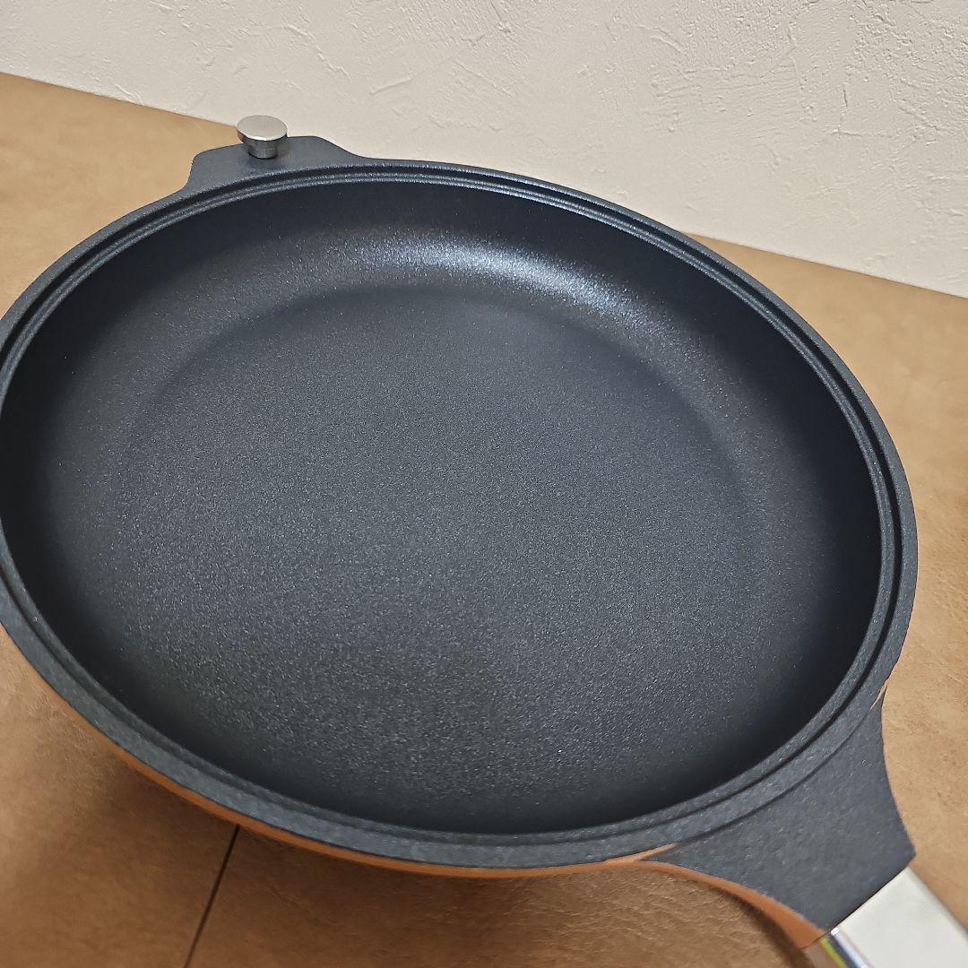 【未使用】マル球産業　3点フライヤー　IH対応　ゴールド