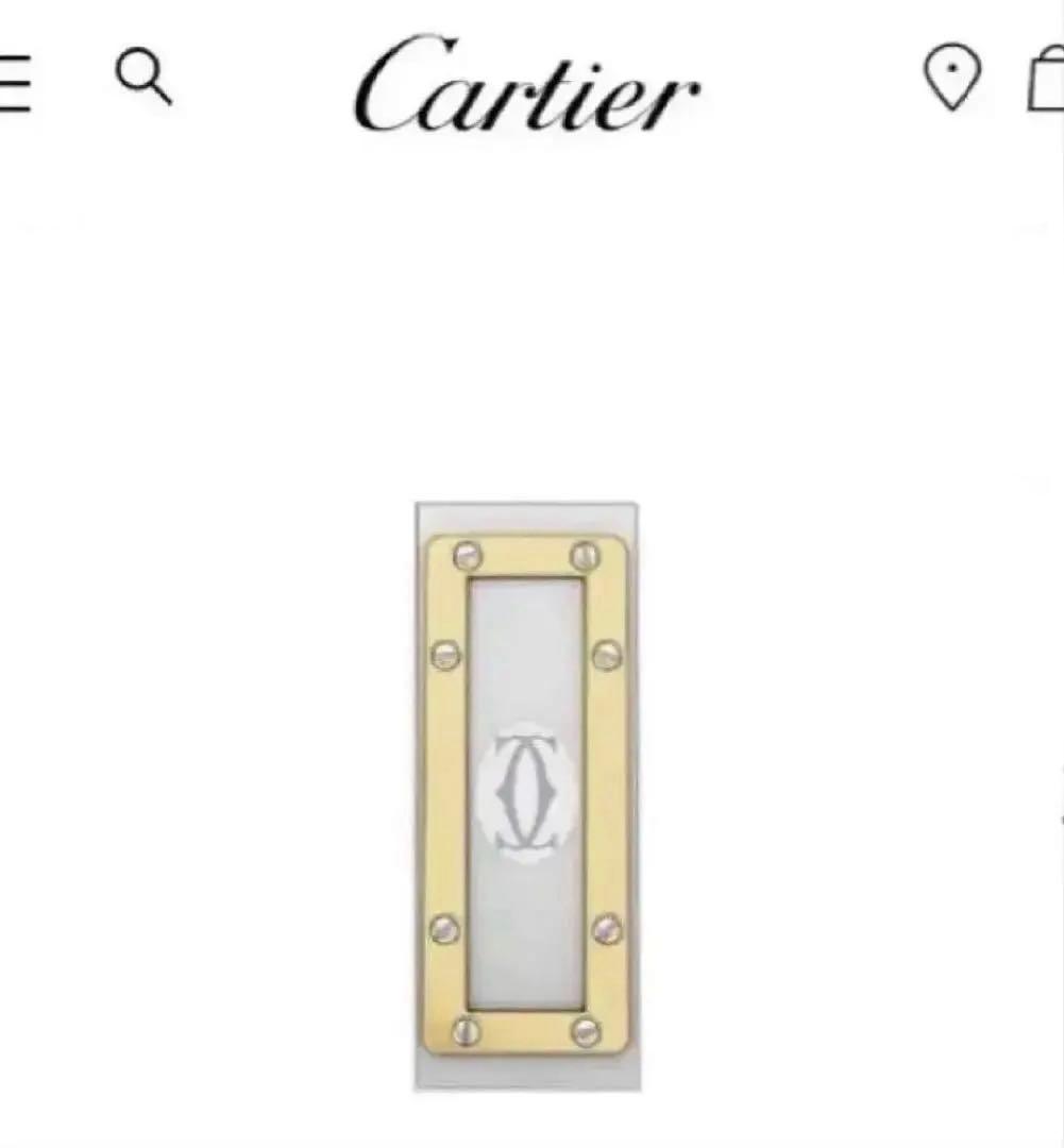 Cartier マネークリップ　美品　ギャランティー有