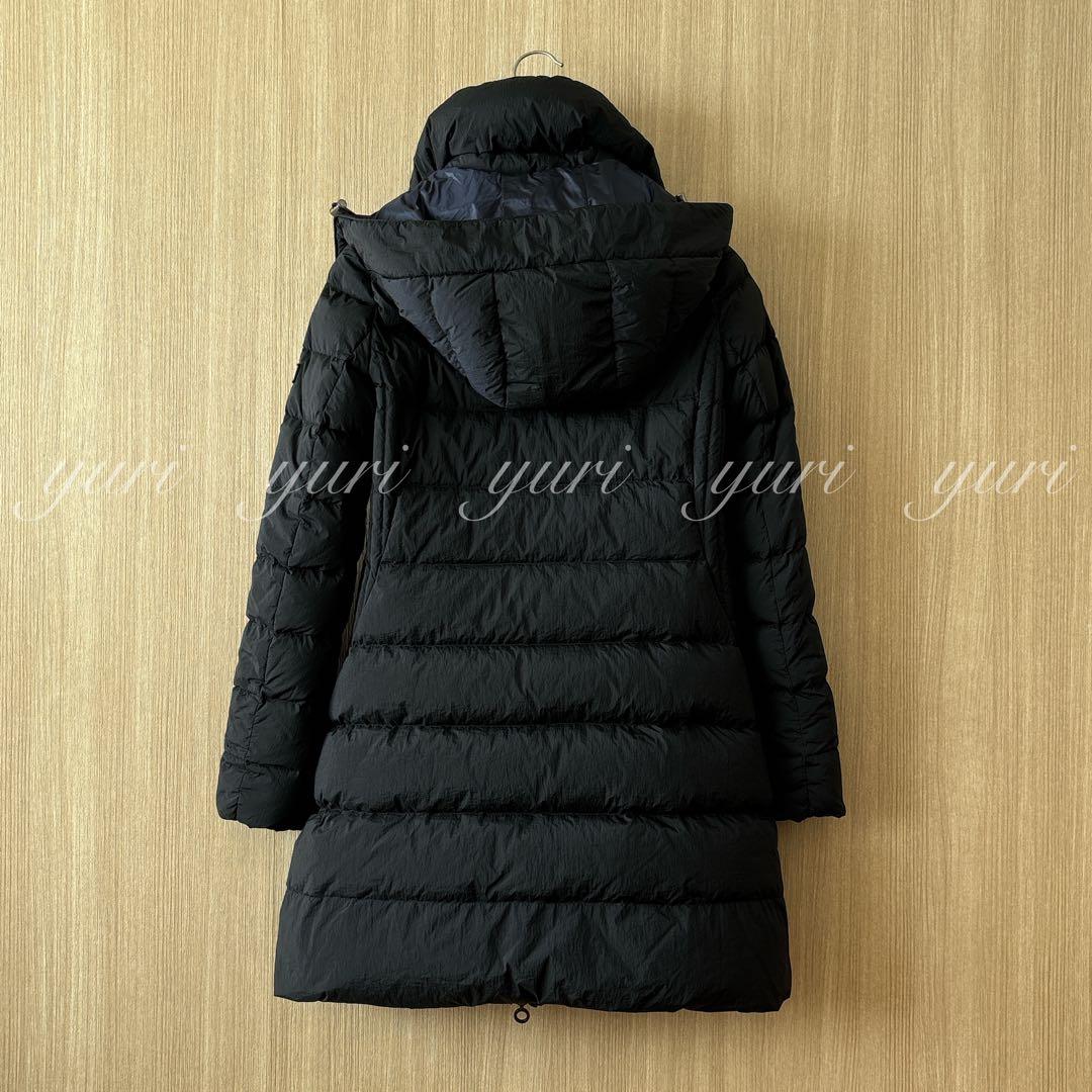 【1194】タトラス　フード付きロングダウンコート　ポリテアマ　大きいサイズ