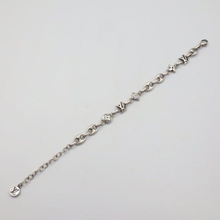 Louis Vuitton シルバー925 ブレスレット　セーラーチェーン