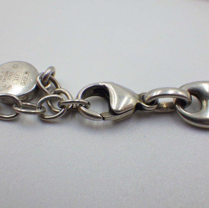 Louis Vuitton シルバー925 ブレスレット　セーラーチェーン