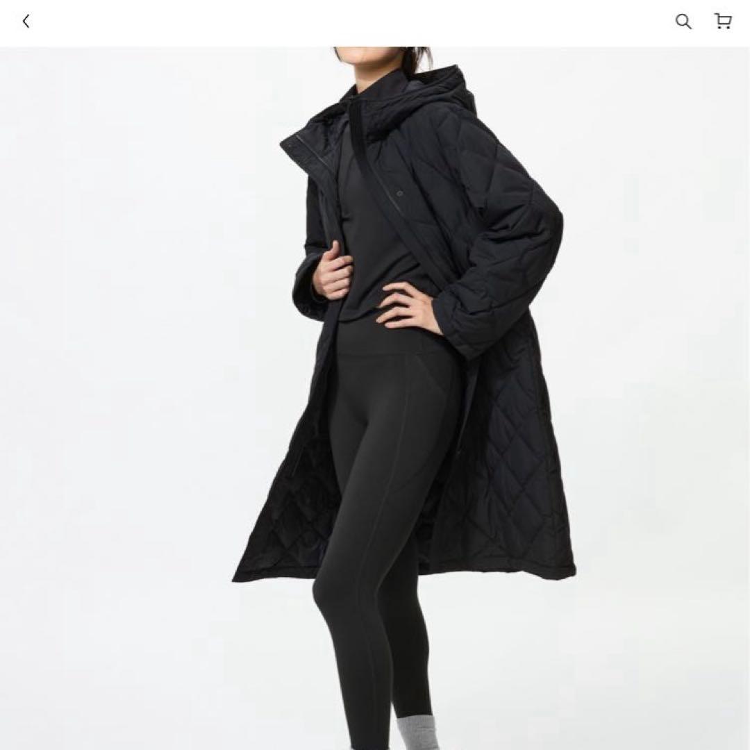 UNIQLOパフテックロングコートリラックスフィットXL