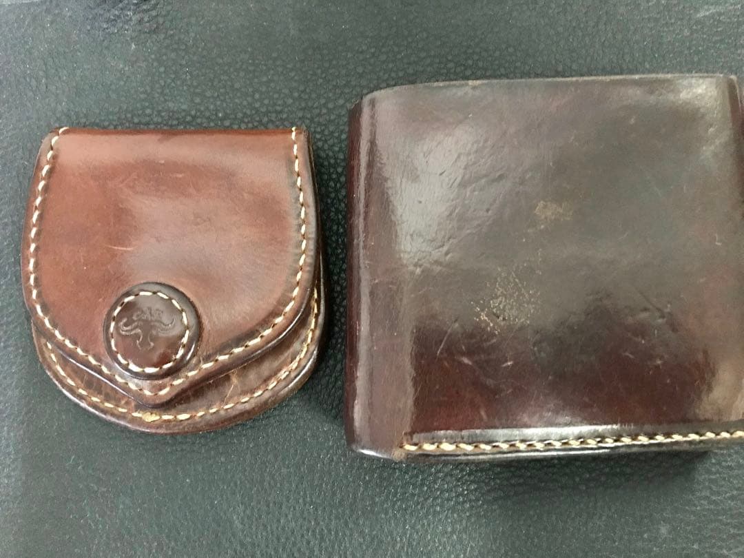 手縫いウォレット