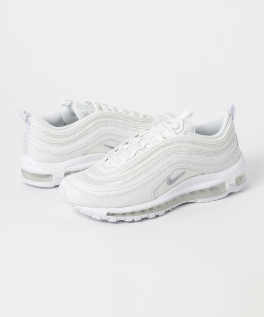 【ナイキ美品】NIKEエアマックス97 ホワイト24cm