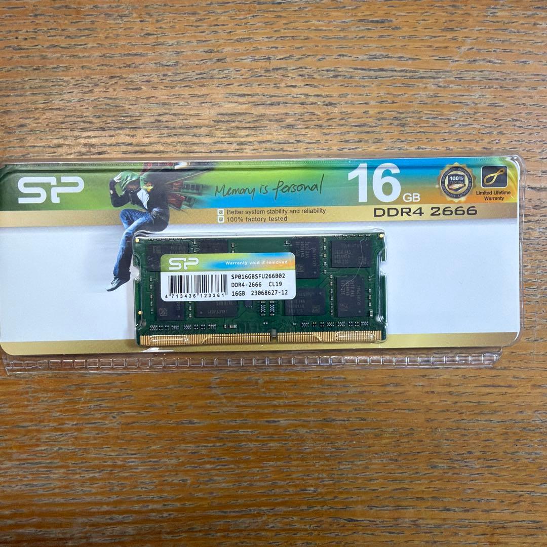 SP 16GB DDR4 2666MHz メモリ