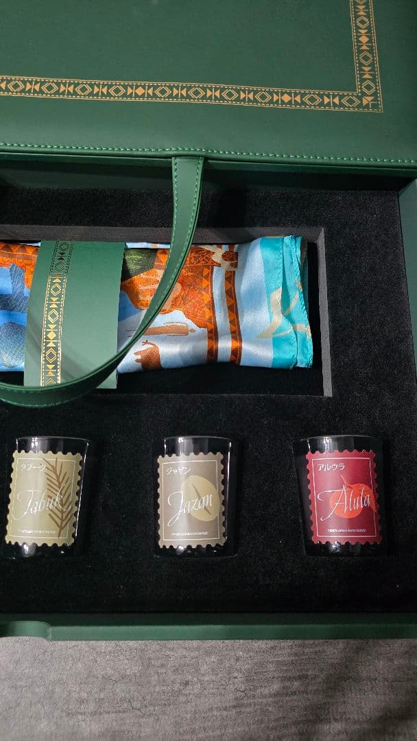 大阪万博　サウジアラビア館　アロマキャンドルセット