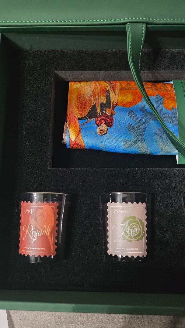 大阪万博　サウジアラビア館　アロマキャンドルセット