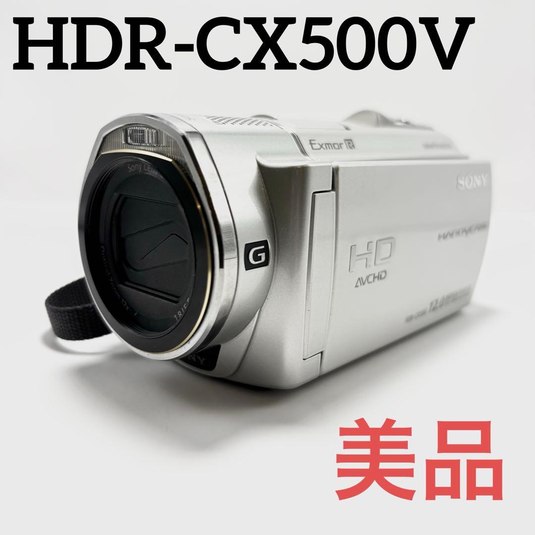 【週末限定値下げ】【美品】【動作品】SONY HDR-CX500V ビデオカメラ