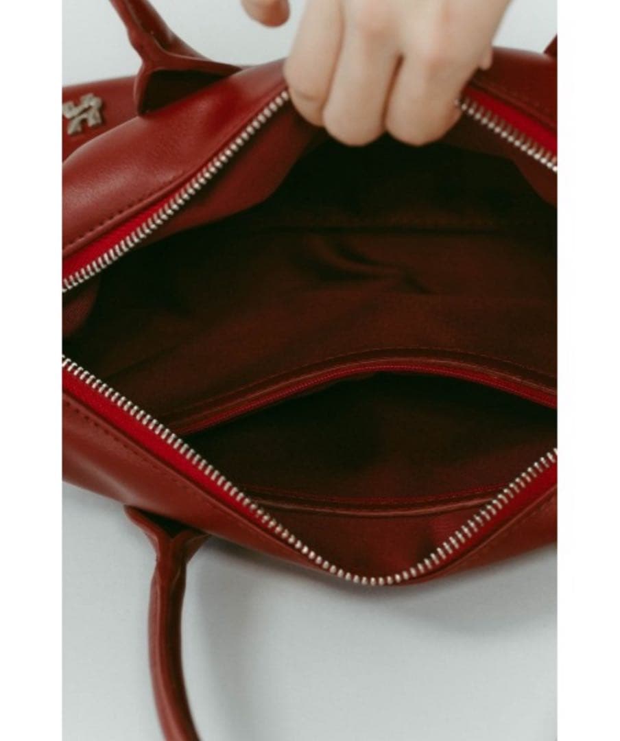 バッグ Knuth Marf side hook boston bag red