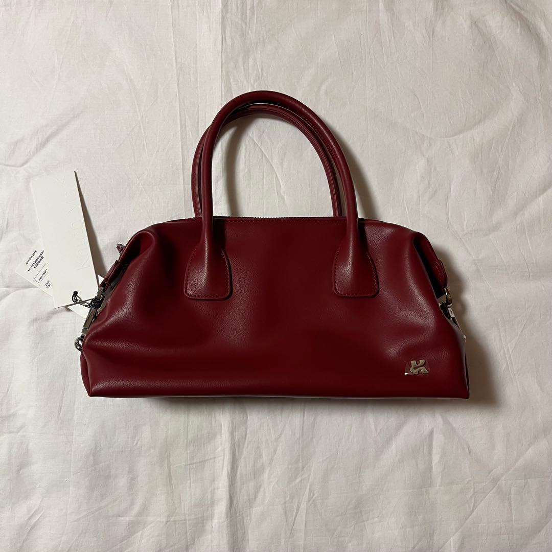 バッグ Knuth Marf side hook boston bag red