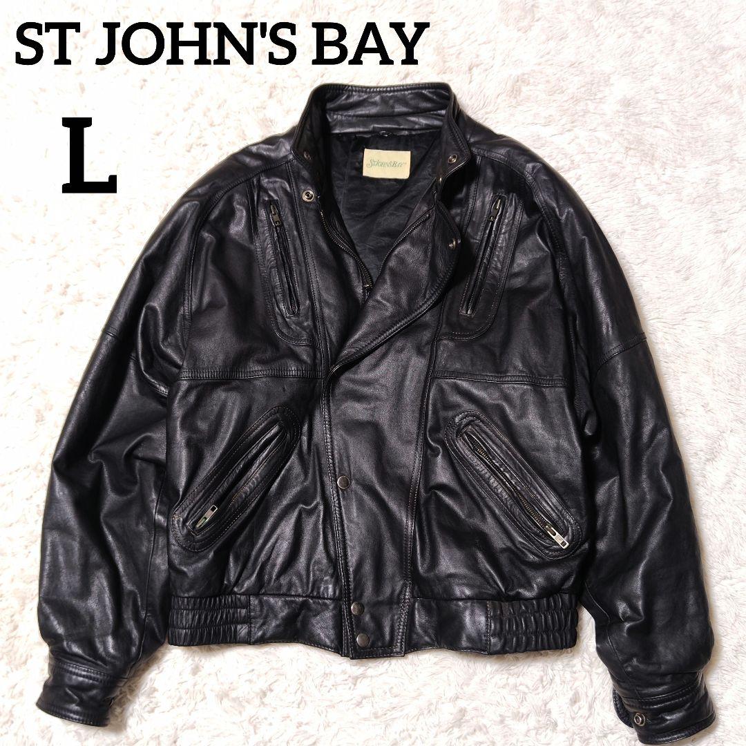 セントジョンズベイ ライダースジャケット 本革 レザー y2k 短丈