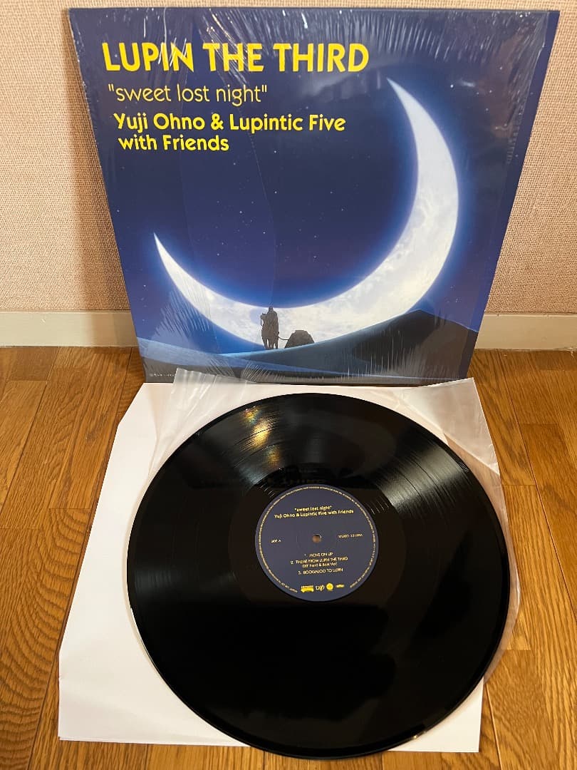 美品LP盤☆LUPIN THE THIRD “sweet lost night”