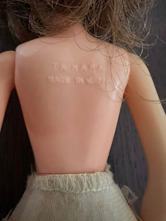 初代リカちゃん人形　3期　ダッコタグ付き　レア物