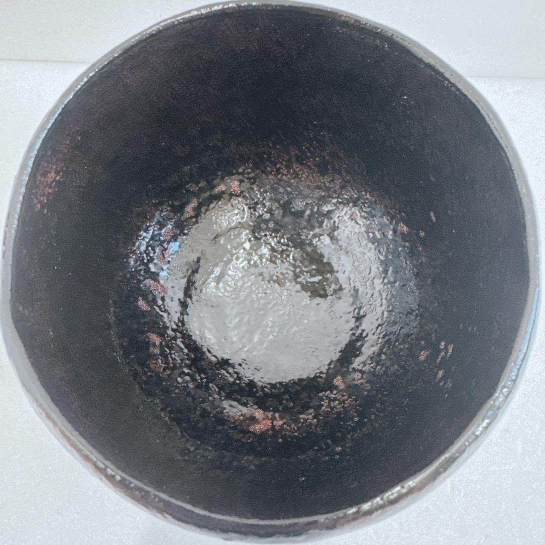 茶道具塗師 前端雅峯 乾漆 黒茶碗 共箱 長期保管品 レトロ 骨董
