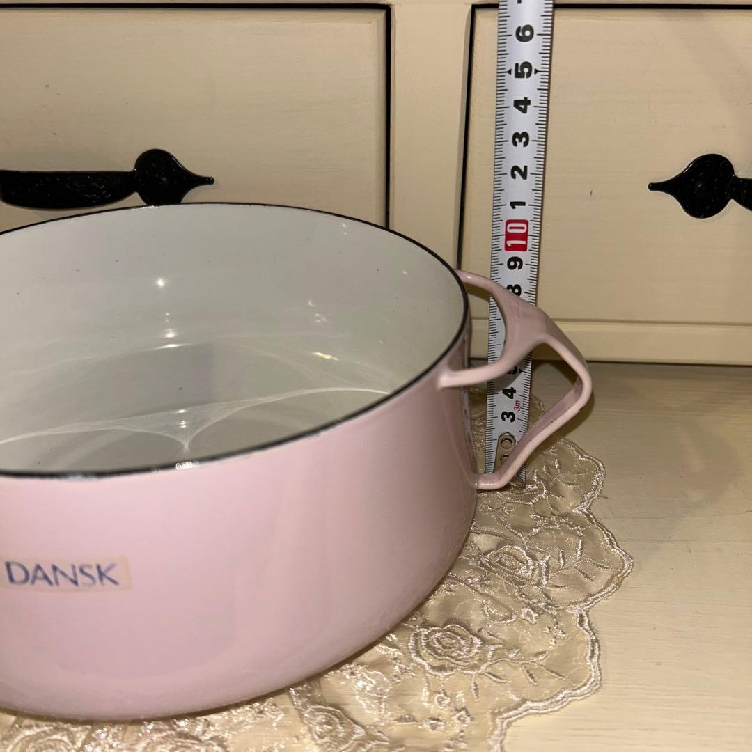 DANSK ピンク 両手鍋