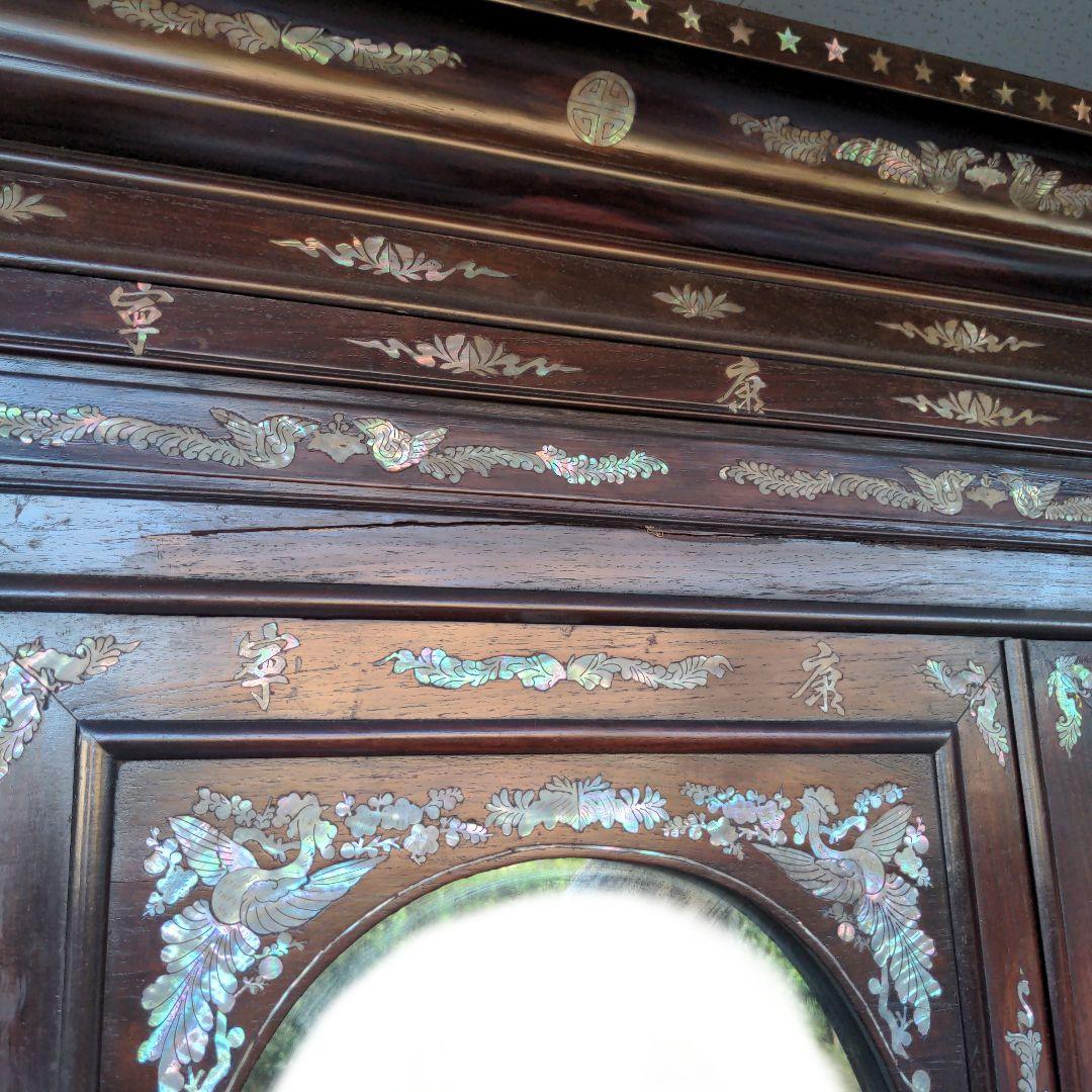 早いもの勝ち！螺鈿　家具　棚　ラック　アンティーク　骨董品