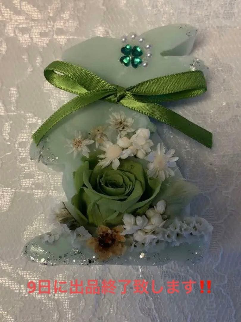 NO56.大人の為のうさぎちゃんᒼᑋªⁿ❤︎*キャンドル❤