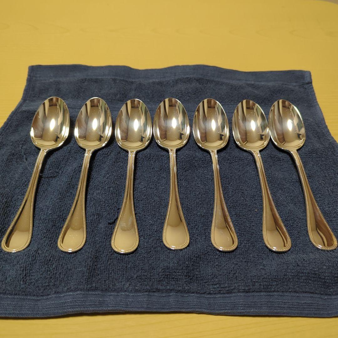 クリストフル パールシリーズ スプーン 7本セット