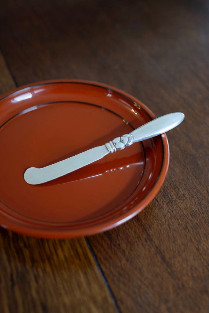 ジョージ・ジェンセン カクタス 純銀製バターナイフ（1本）