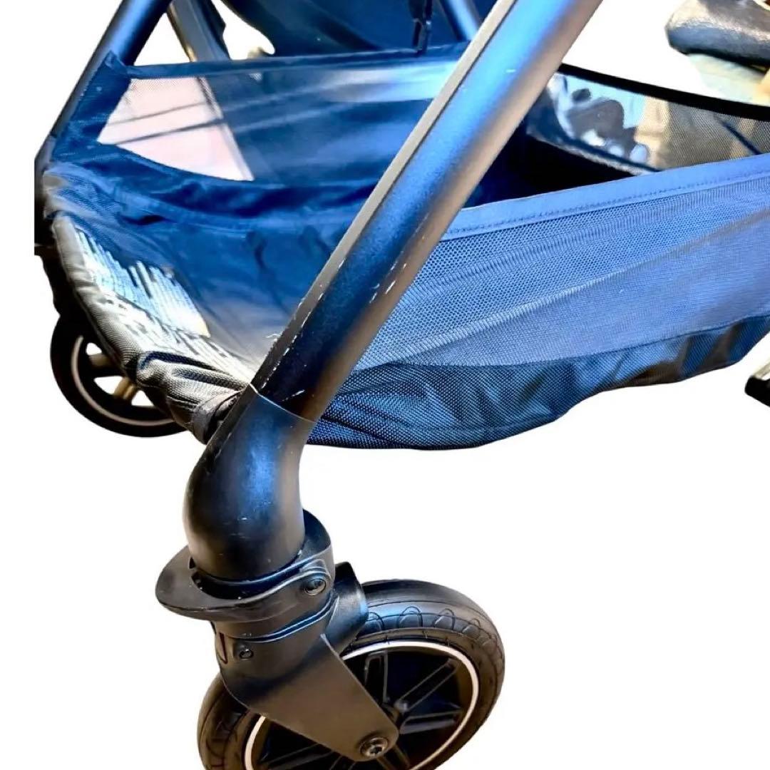 nuna TRIV トリヴ ベビーカー ブラックフレーム　ティンバー