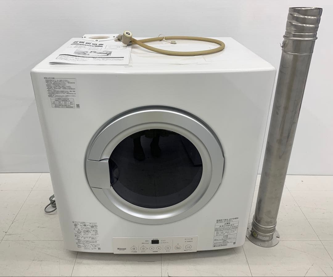 C*0様 リンナイ ガス衣類乾燥機 RDT-54S 給排気筒付き 2021年製
