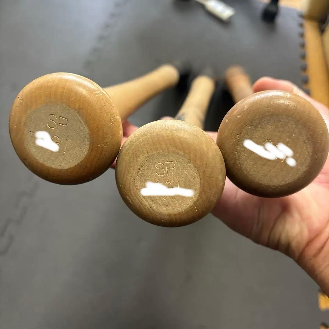 久保田スラッガー硬式木製 カスタムオーダーバット 3本セット