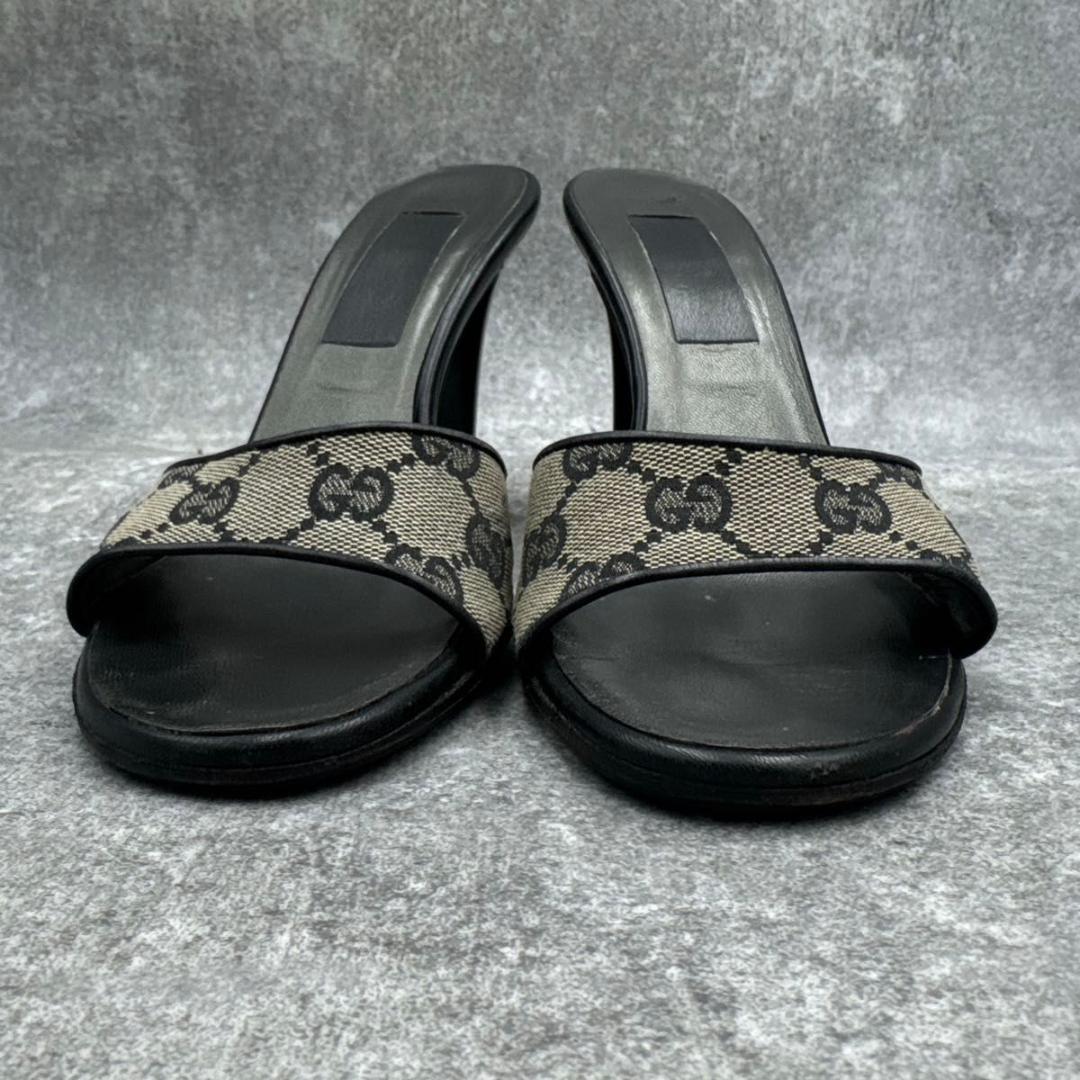 靴 Gucci GGCanvasPumps 36.5C Replaced Heels