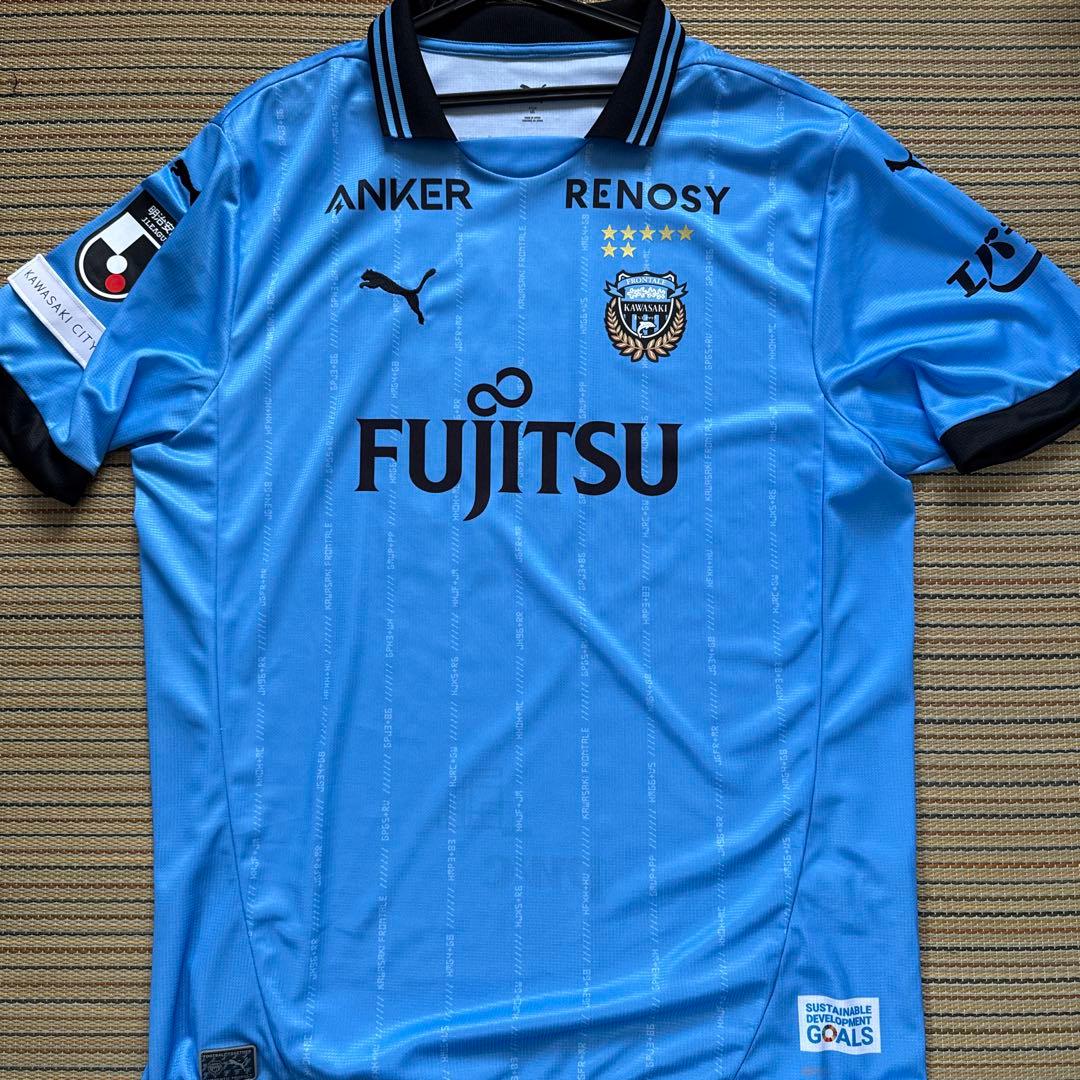 川崎フロンターレ　2025 ホームユニフォーム　三浦颯太 #13