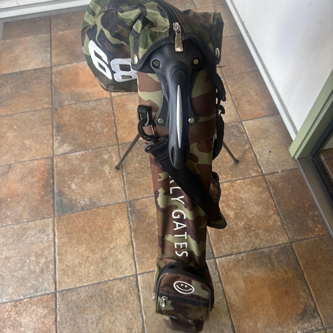 【美品】パーリーゲイツ　キャディバック　迷彩