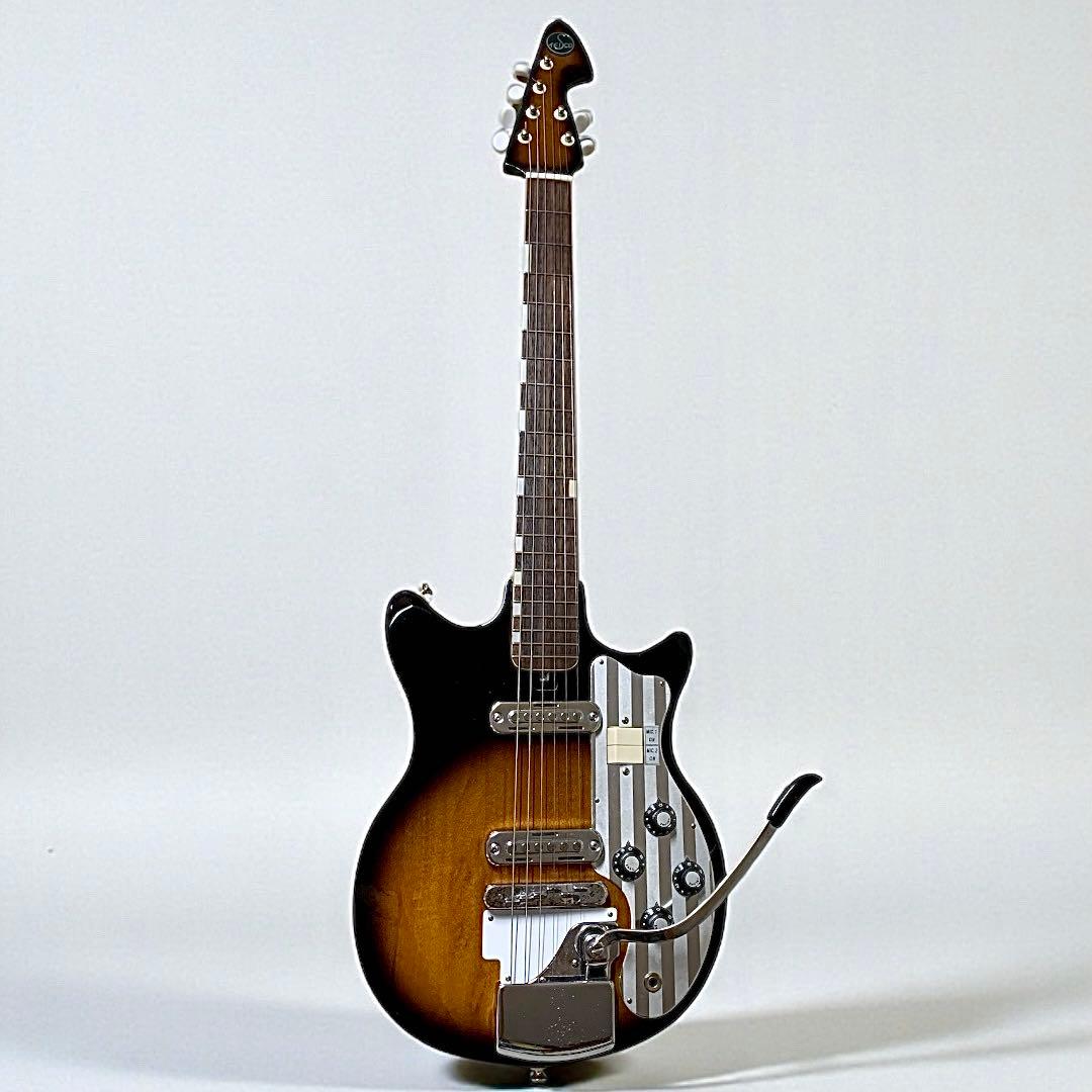 ケ*ー様 レア！箱付き！Teisco MJ-2L 60s国産ビザール フレット交