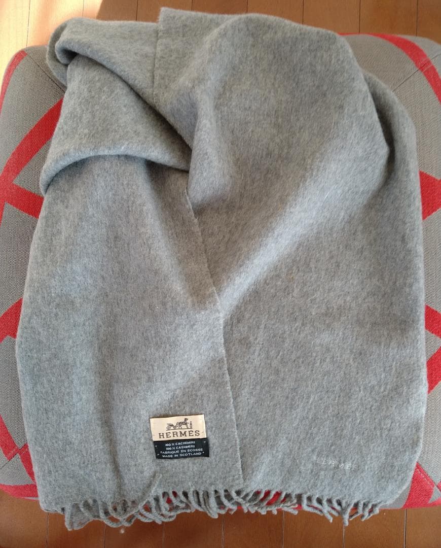 HERMES カシミヤ マフラー